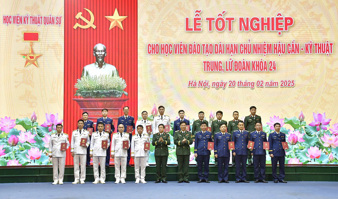 Không ngừng nâng cao chất lượng đào tạo cán bộ chỉ huy tham mưu hậu cần-kỹ thuật 